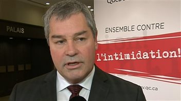 Le ministre de l'Éducation, Yves Bolduc Le ministre de l'Éducation, Yves Bolduc