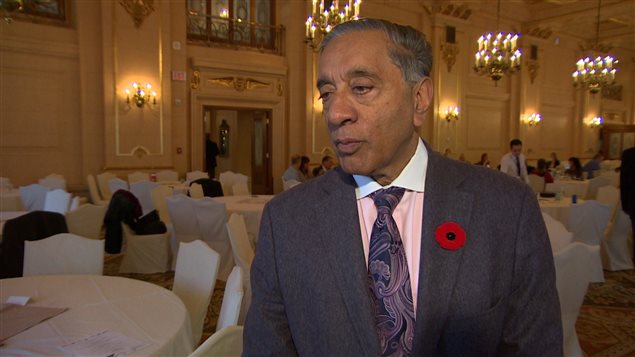 L'ex-procureur général et ex-juge Wally Oppal, de passage à Winnipeg jeudi pour participer à la conférence annuelle de l'Association canadienne de justice pénale le 6 novembre 2014. L'ex-procureur général et ex-juge Wally Oppal, de passage à Winnipeg jeudi pour participer à la conférence annuelle de l'Association canadienne de justice pénale le 6 novembre 2014.