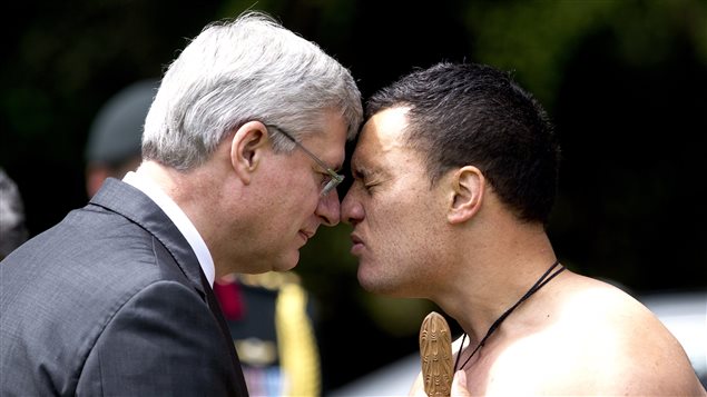 rencontre avec les maori
