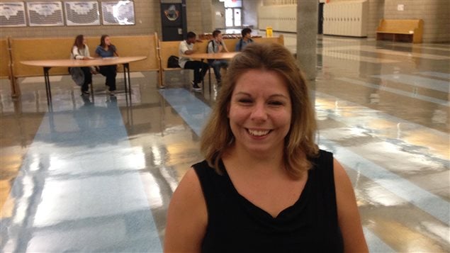 L'éducatrice spécialisée Marie-Claude Hogue, de l'équipe d'intervention de l'école Père-Marquette, à Montréal L'éducatrice spécialisée Marie-Claude Hogue, de l'équipe d'intervention de l'école Père-Marquette, à Montréal