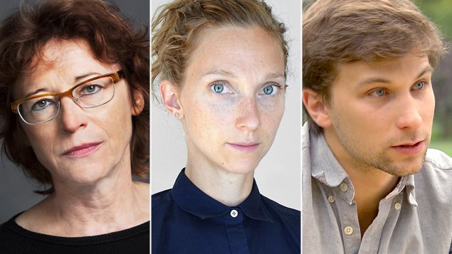 Andrée A. Michaud, Marianne Dubuc et Gabriel Nadeau-Dubois Andrée A. Michaud, Marianne Dubuc et Gabriel Nadeau-Dubois