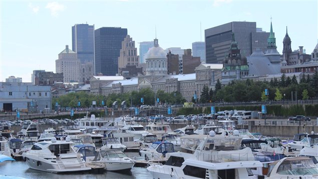 Montréal vue du Vieux port Montréal vue du Vieux port
