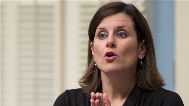 La ministre québécoise de la Justice Stéphanie Vallée La ministre québécoise de la Justice Stéphanie Vallée