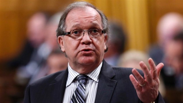 Bernard Valcourt, le ministre fédéral des Affaires autochtones Bernard Valcourt, le ministre fédéral des Affaires autochtones