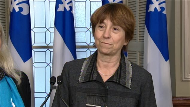 Françoise David de Québec Solidaire Françoise David de Québec Solidaire