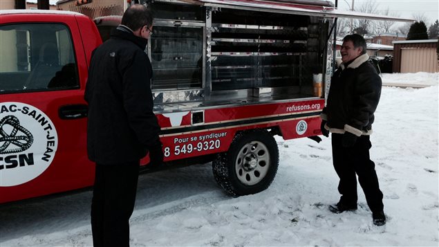 La nouvelle cantine mobile de la CSN La nouvelle cantine mobile de la CSN