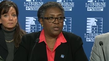 La présidente de la FIQ, Régine Laurent La présidente de la FIQ, Régine Laurent