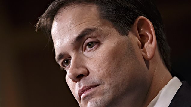 Le sénateur Marco Rubio, fils d’immigrants cubains aux États-Unis, s’oppose à l’initiative du président Obama de normaliser les relations avec La Havane. Le sénateur Marco Rubio, fils d’immigrants cubains aux États-Unis, s’oppose à l’initiative du président Obama de normaliser les relations avec La Havane.