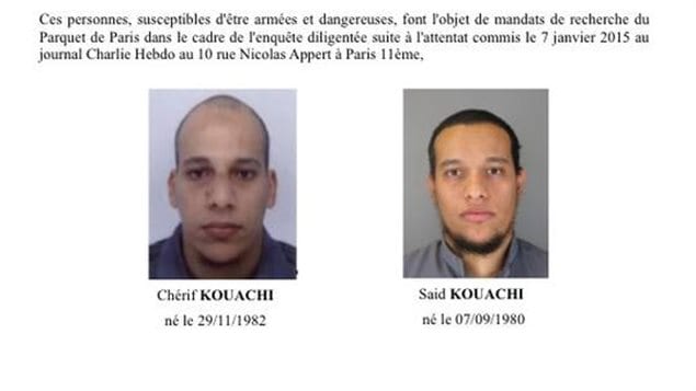 L'appel à témoins lancé par la police française L'appel à témoins lancé par la police française