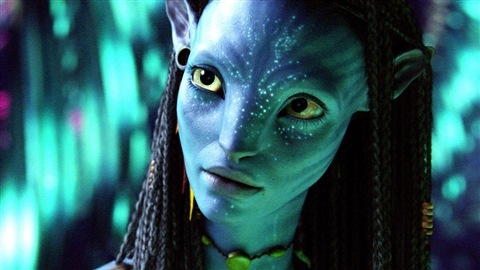 Une scène du film « Avatar ». Une scène du film « Avatar ».