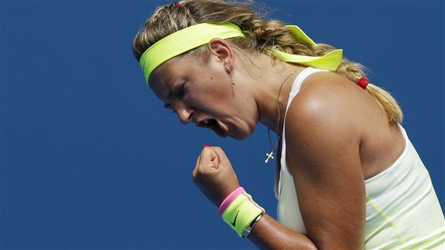 Victoria Azarenka franchit le 1er tour des Internationaux d'Australie Victoria Azarenka franchit le 1er tour des Internationaux d'Australie