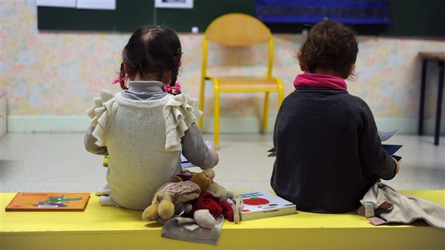 Des enfants dans une garderie Des enfants dans une garderie