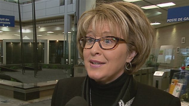 Nathalie Tremblay, présidente et chef de la direction à la SAAQ. Nathalie Tremblay, présidente et chef de la direction à la SAAQ.