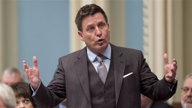 Le ministre Pierre Moreau Le ministre Pierre Moreau