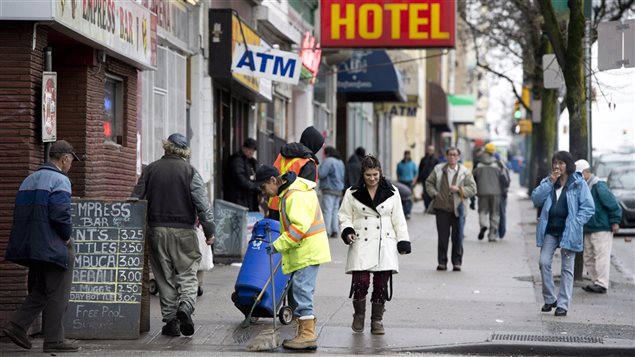 Downtown Eastside à Vancouver Downtown Eastside à Vancouver