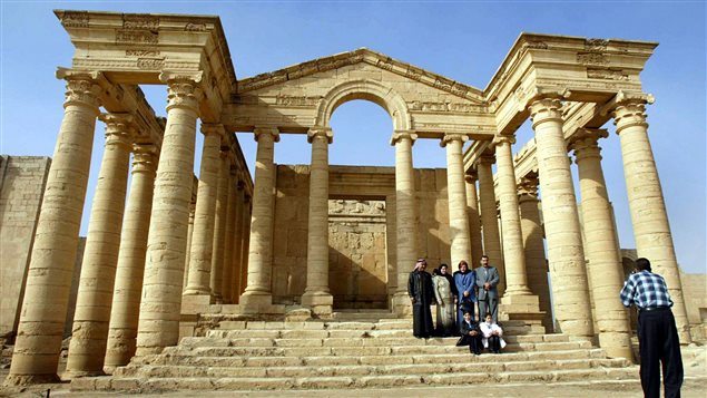 Temple du site historique de Hatra. Temple du site historique de Hatra.