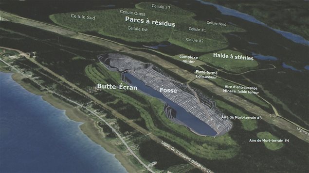 Le projet de mine Arnaud Le projet de mine Arnaud
