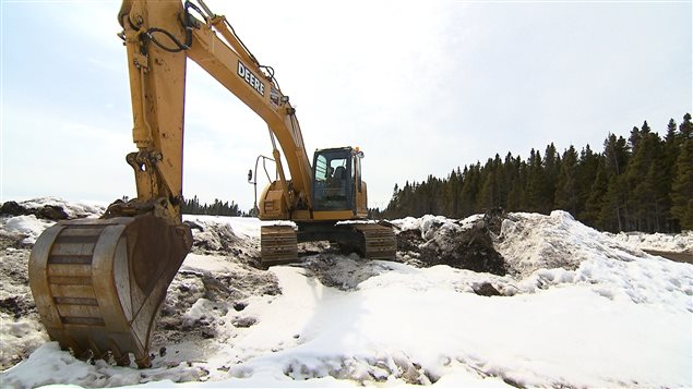 Le site du projet Mine Arnaud à Sept-Îles Le site du projet Mine Arnaud à Sept-Îles