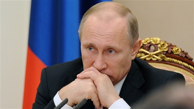 Le président russe Vladimir Poutine Le président russe Vladimir Poutine