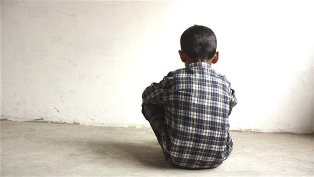 Un enfant triste Un enfant triste