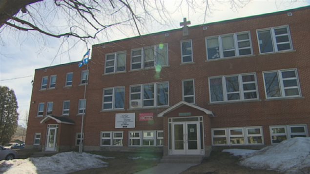 L'école Sainte-Marie, à Saint-Boniface L'école Sainte-Marie, à Saint-Boniface