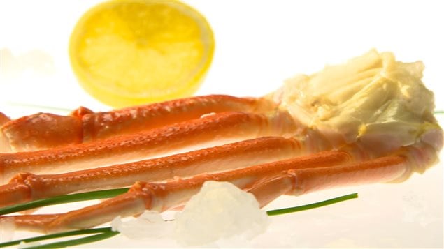 Produit vedette : le crabe des neiges Produit vedette : le crabe des neiges