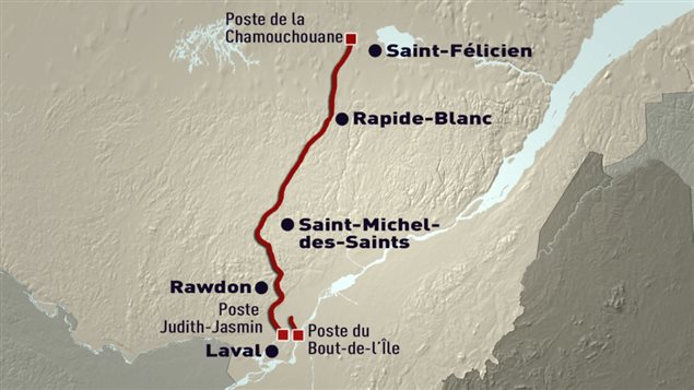 Nouvelle ligne de transport d'électricité de 400 kilomètres entre le Lac-Saint-Jean et Montréal Nouvelle ligne de transport d'électricité de 400 kilomètres entre le Lac-Saint-Jean et Montréal