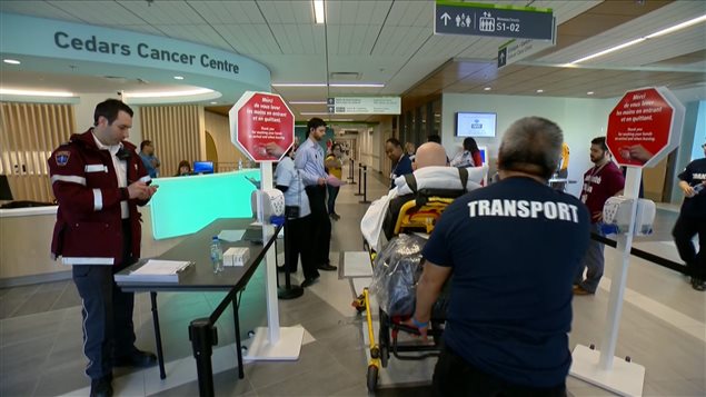 Un patient transféré du Roey Victoria au CUSM Un patient transféré du Roey Victoria au CUSM