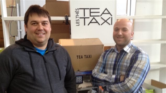 Simon Letendre et Dave Tremblay de Tea Taxi Simon Letendre et Dave Tremblay de Tea Taxi