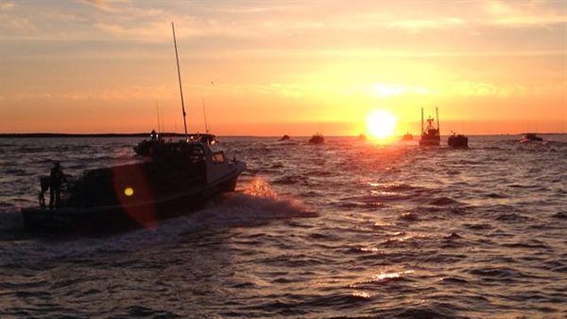 Début de la saison de la pêche aux homards Début de la saison de la pêche aux homards