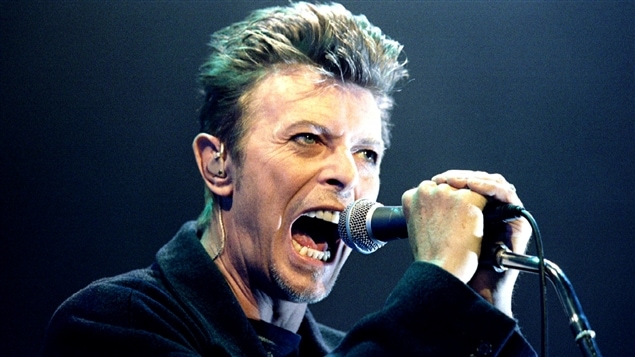 L'artiste David Bowie en 1996 L'artiste David Bowie en 1996