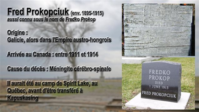 Les informations partielles sur la vie et la mort de Fred Prokopciuk Les informations partielles sur la vie et la mort de Fred Prokopciuk