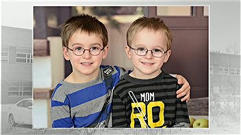 Les jumeaux Loïc et Logan. Les jumeaux Loïc et Logan.