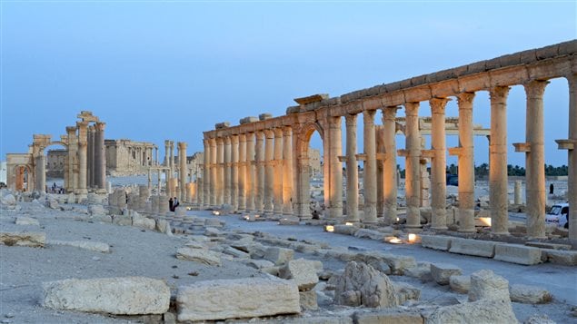 Le site archéologique de Palmyre en Syrie, classé au Patrimoine mondial de l'humanité par l'UNESCO. Le site archéologique de Palmyre en Syrie, classé au Patrimoine mondial de l'humanité par l'UNESCO.