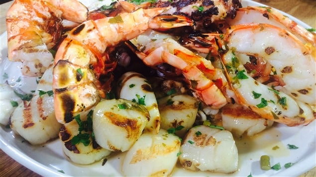 Fruits de mer grillés Fruits de mer grillés