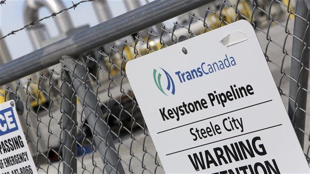 La portion nord de l'oléoduc Keystone XL attend une approbation depuis presque sept ans. La portion nord de l'oléoduc Keystone XL attend une approbation depuis presque sept ans.