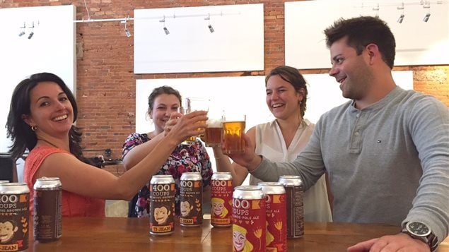 Le Centre français Hamilton a créé une une bière pour souligner les 400 ans de présence française en Ontario. Le Centre français Hamilton a créé une une bière pour souligner les 400 ans de présence française en Ontario.