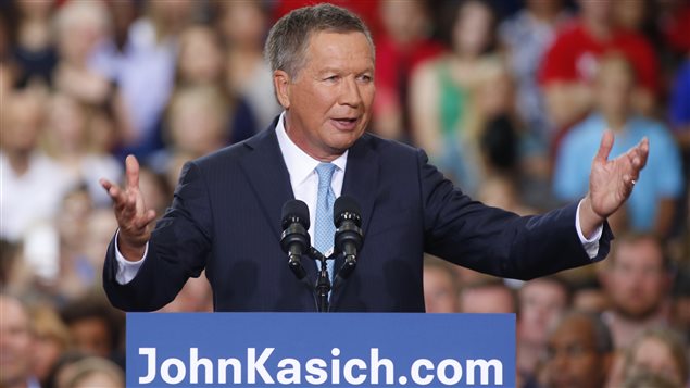 John Kasich a lancé sa campagne pour remporter l'investiture républicaine à Colombus, en Ohio. John Kasich a lancé sa campagne pour remporter l'investiture républicaine à Colombus, en Ohio.