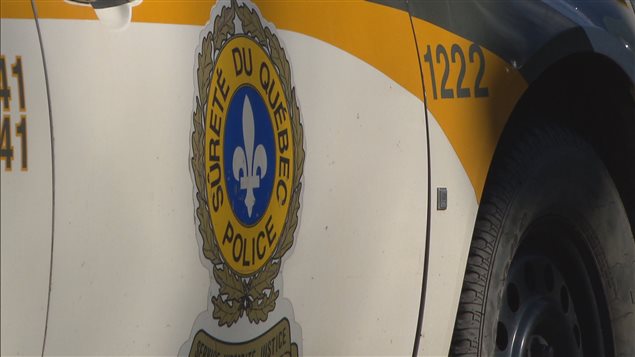 Le logo de la SQ sur une autopatrouille Le logo de la SQ sur une autopatrouille