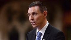 Patrick Brown à Queen's Park. Patrick Brown à Queen's Park.