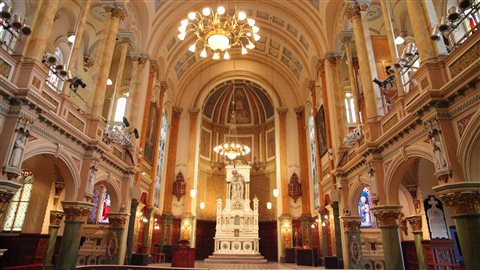 La chapelle du Musée de l'Amérique francophone La chapelle du Musée de l'Amérique francophone
