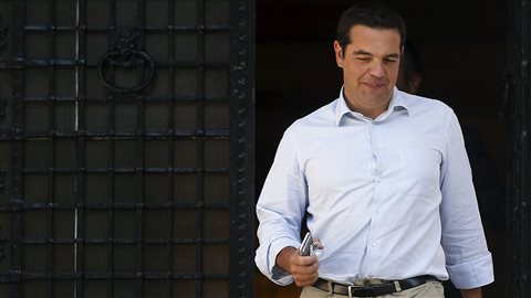 Le premier ministre grec Alexis Tsipras Le premier ministre grec Alexis Tsipras