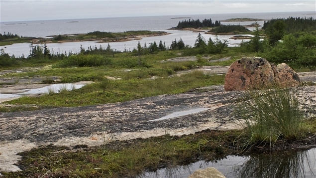 Un paysage du Grand Nord québécois Un paysage du Grand Nord québécois