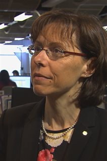 L'économiste principale du Mouvement Desjardins, Joëlle Noreau L'économiste principale du Mouvement Desjardins, Joëlle Noreau