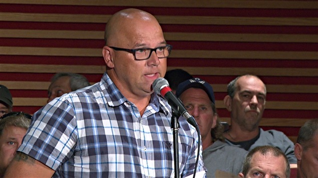 Le président du Syndicat des cols bleus de Gatineau, Denis Savard (2015-08-25) Le président du Syndicat des cols bleus de Gatineau, Denis Savard (2015-08-25)