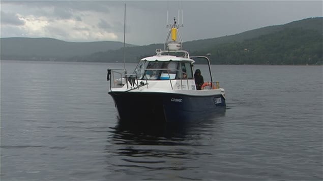 Le bateau du Centre Interdisciplinaire de Développement en Cartographie des Océans Le bateau du Centre Interdisciplinaire de Développement en Cartographie des Océans