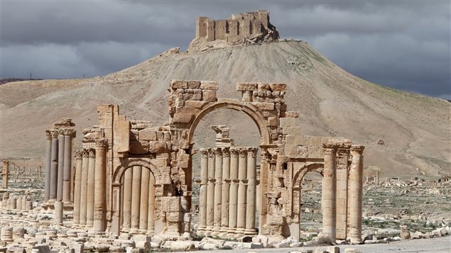 Une partie des vestiges de Palmyre Une partie des vestiges de Palmyre