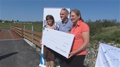Fin des travaux au sentier de La Montagnarde Fin des travaux au sentier de La Montagnarde