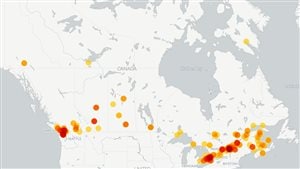 Les chefs s'intéressent-ils à votre ville? La réponse en carte