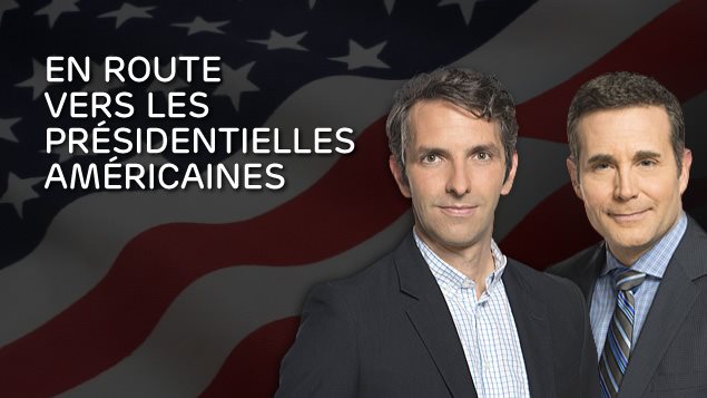 Les correspondants de Radio-Canada à Washington, Yanik Dumont Baron et Christian Latreille Les correspondants de Radio-Canada à Washington, Yanik Dumont Baron et Christian Latreille
